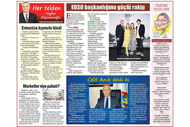 EBSO Başkanlığına güçlü rakip